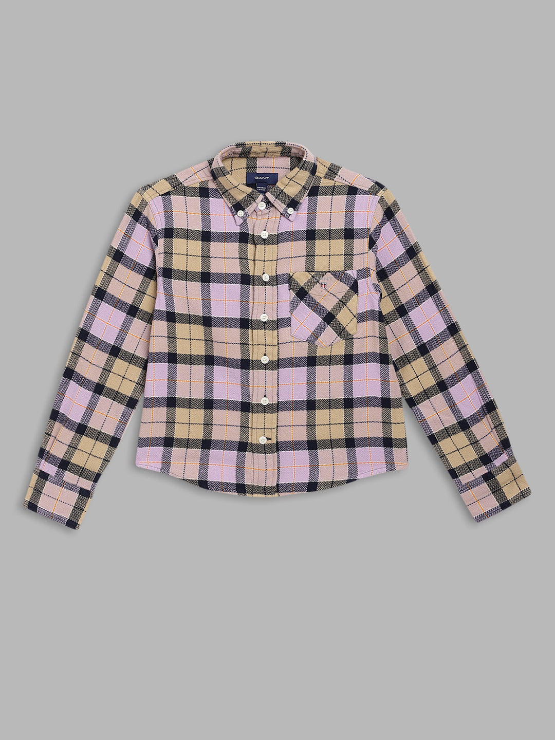 Gant Kids Multi Checked Regular Fit Shirt