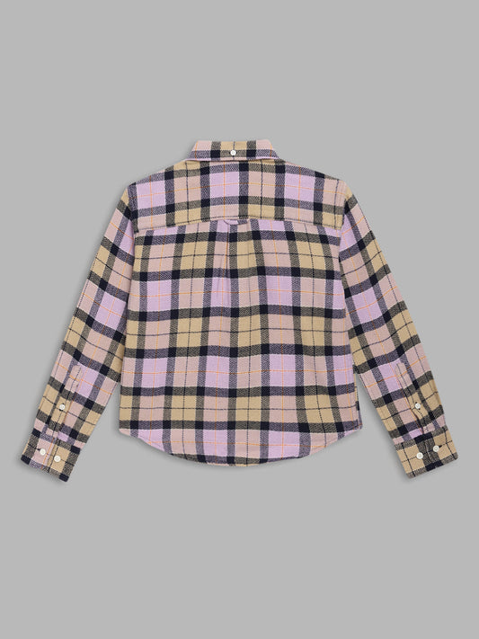 Gant Kids Multi Checked Regular Fit Shirt