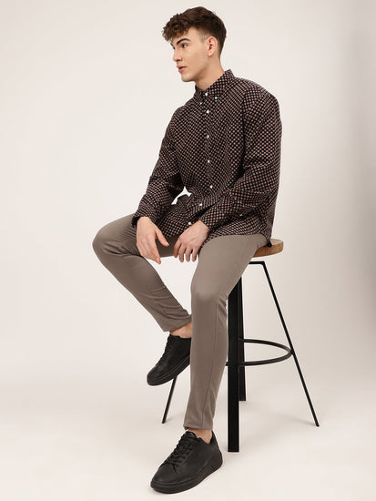 Gant Multi Printed Regular Fit Shirt