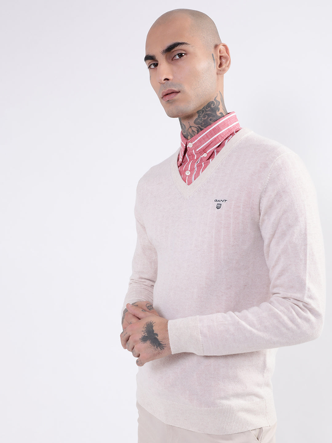 Gant Men Pink Pullover