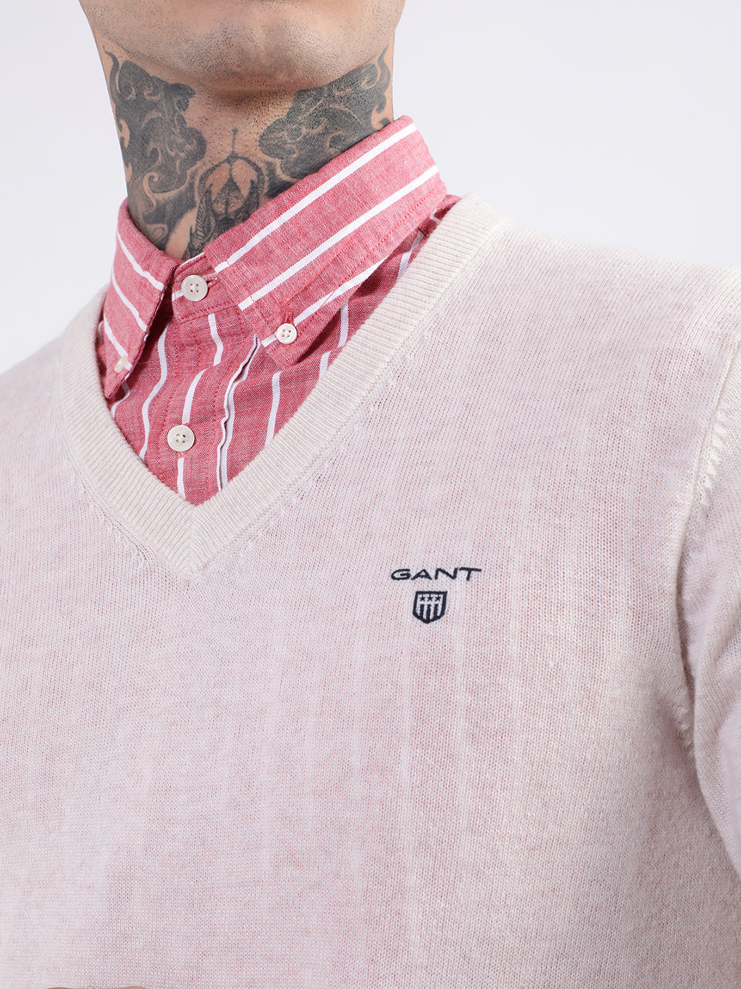 Gant Men Pink Pullover