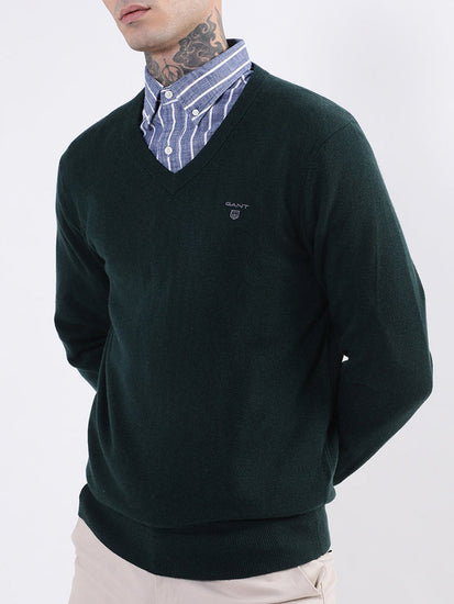 Gant Men Green Pullover