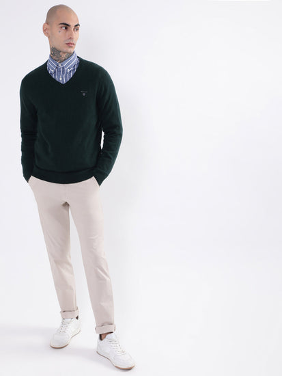 Gant Men Green Pullover