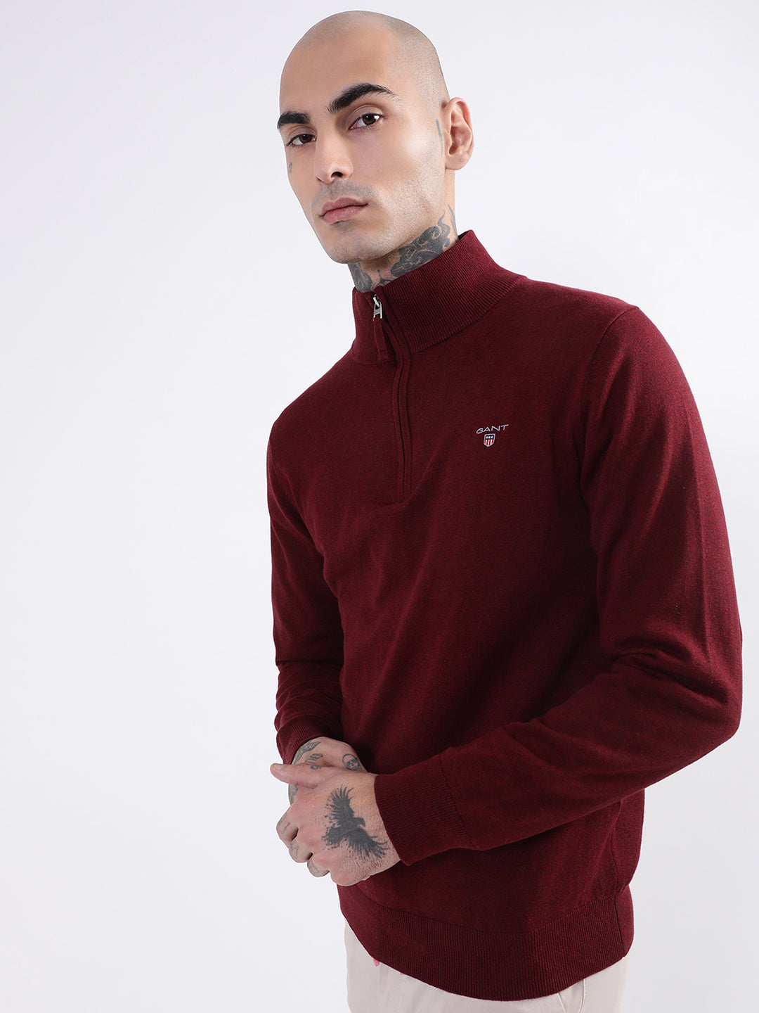 Gant Men Brown Pullover