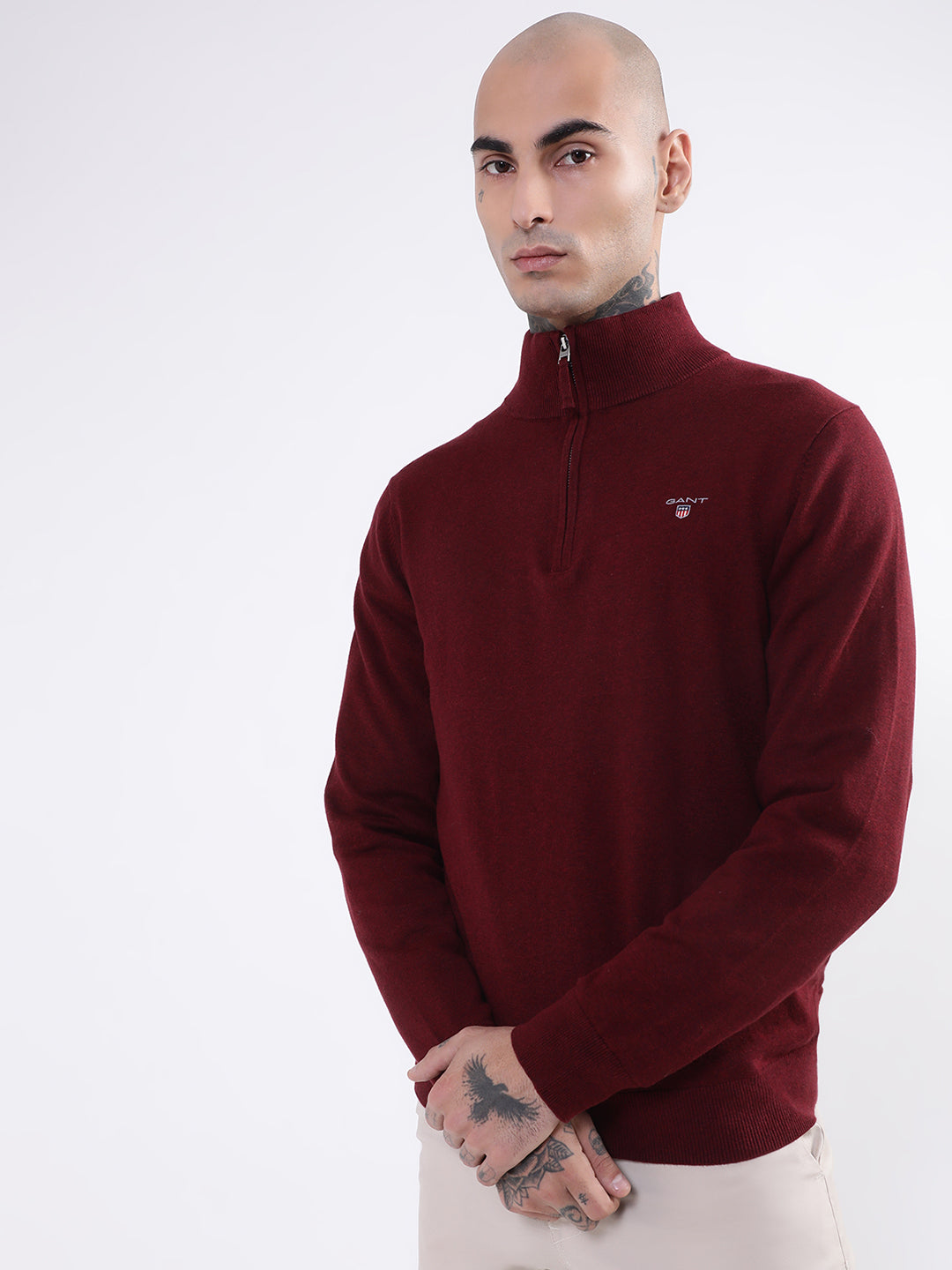 Gant Men Brown Pullover