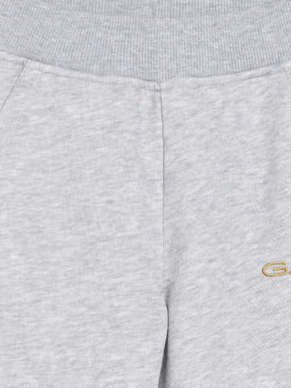 Gant Boys Grey Solid Sweatpant