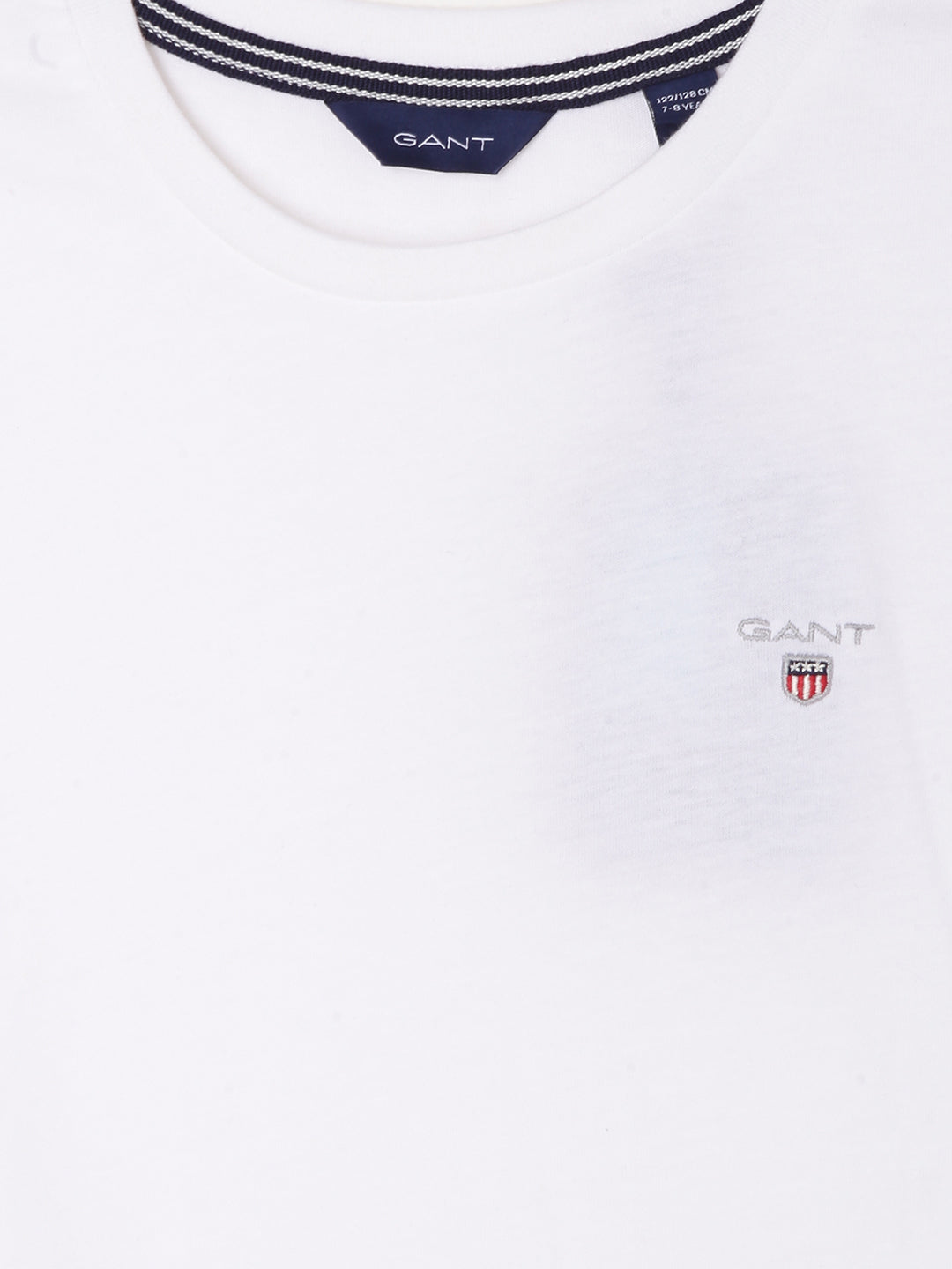 Gant Kids White Regular Fit T-Shirt