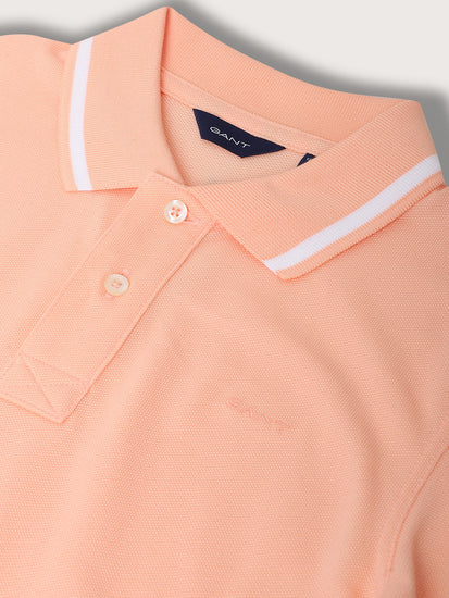 Gant Kids Peach Regular Fit Polo T-Shirt