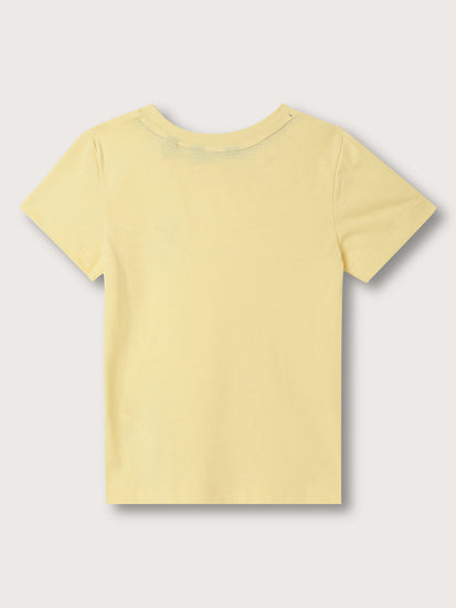 Gant Kids Yellow Regular Fit T-Shirt