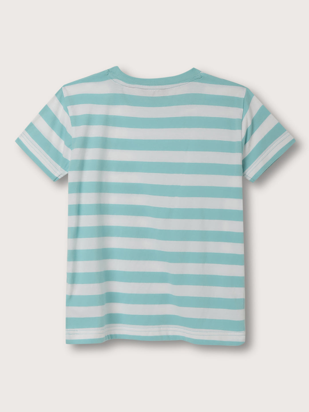 Gant Kids Blue Striped Relaxed Fit T-Shirt