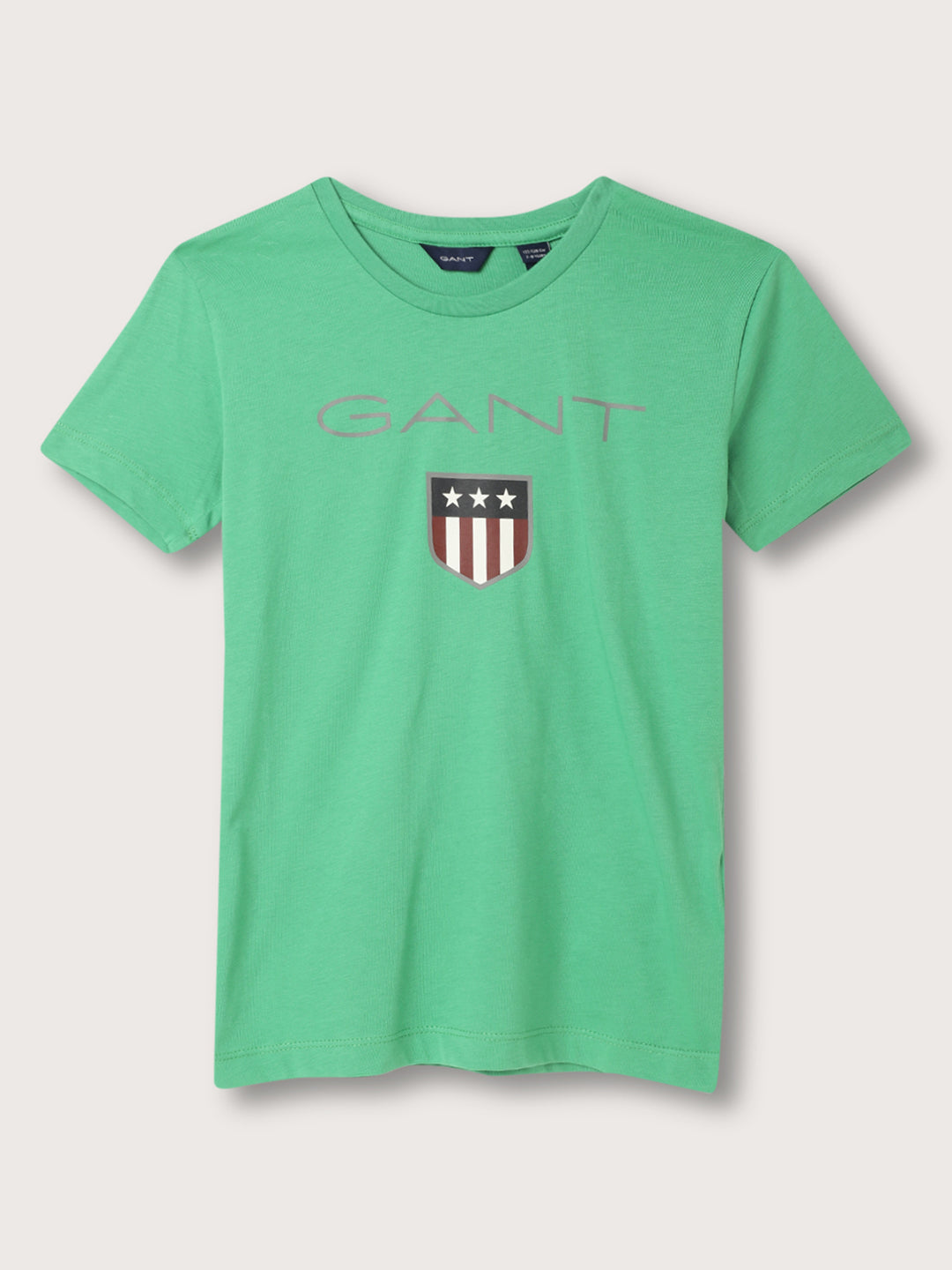 Gant Kids Green Logo Regular Fit T-Shirt