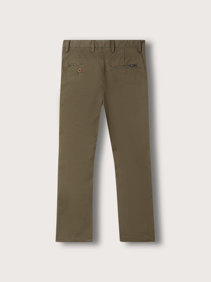 Gant Boys Mid Rise Cotton Chinos Trousers