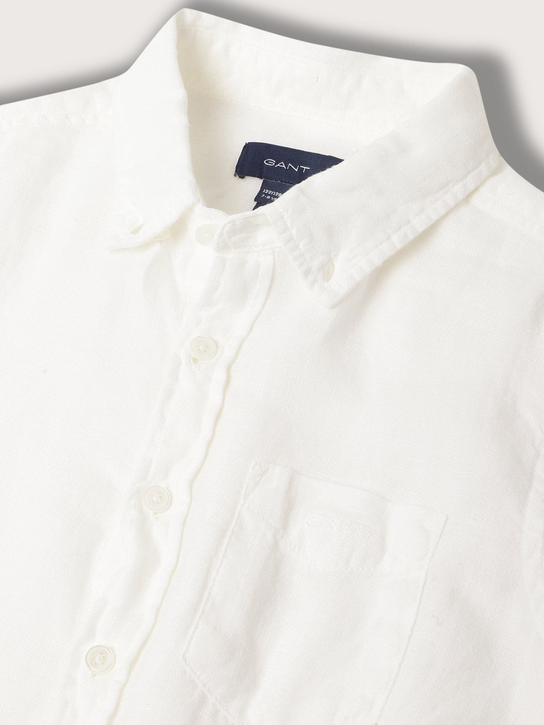 Gant Kids White Regular Fit Shirt