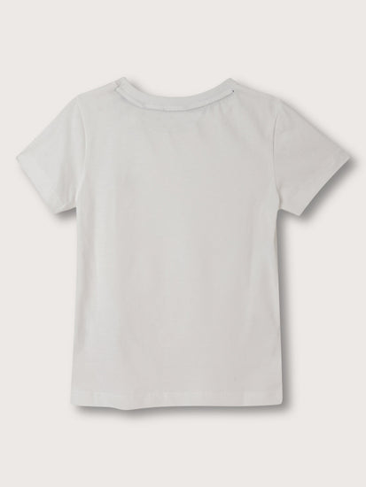 Gant Kids White Regular Fit T-Shirt