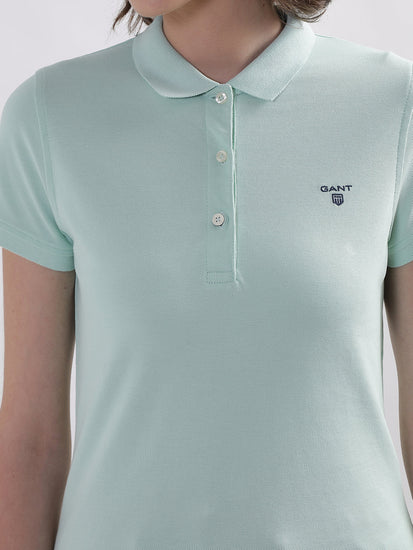 Gant Green Regular Fit Polo T-Shirt