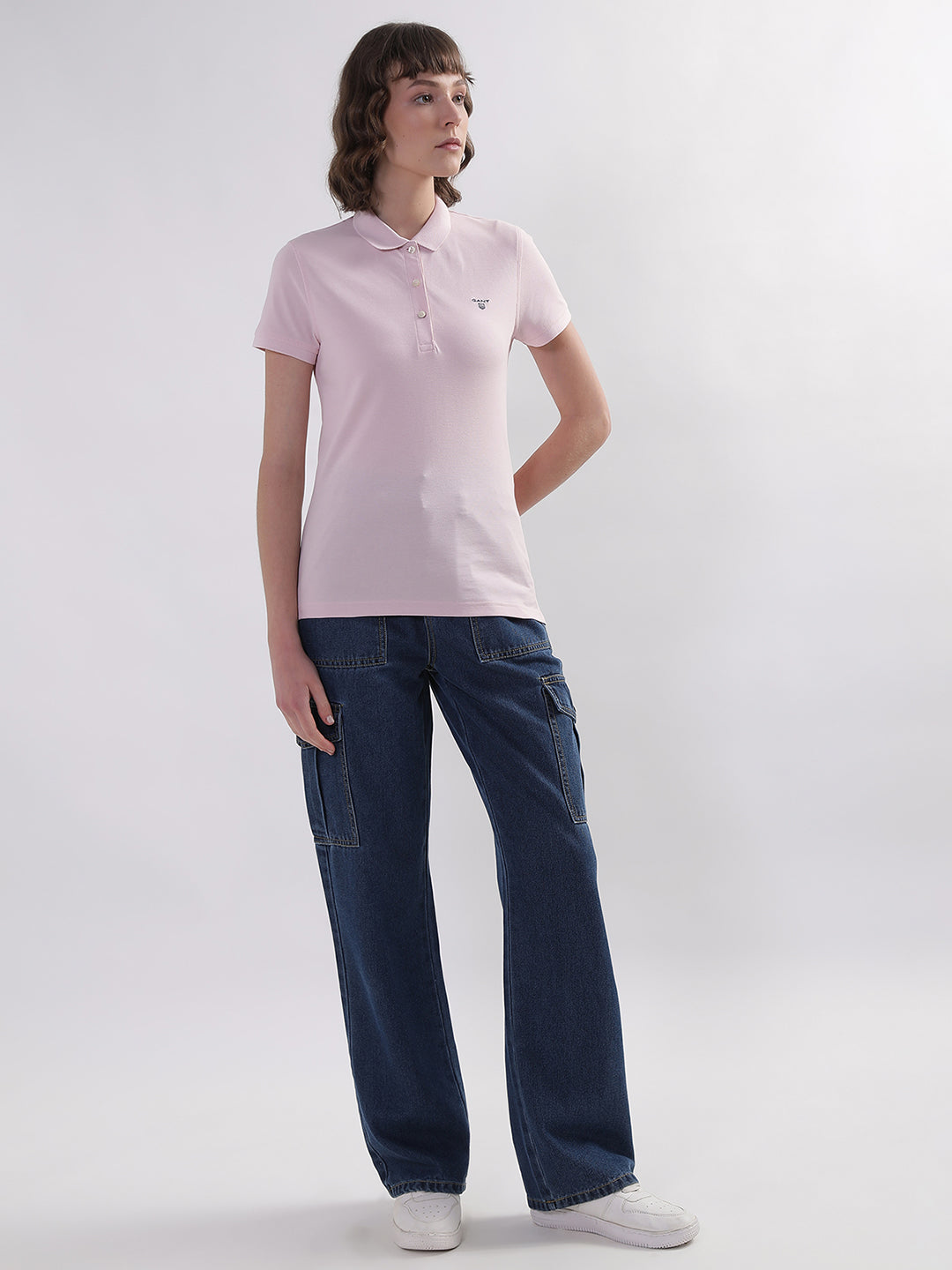 Gant Pink Regular Fit Polo T-Shirt