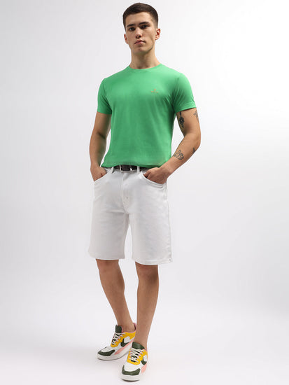 Gant Green Contrast Logo Regular Fit T-Shirt