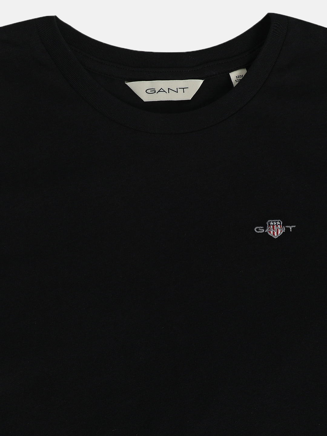 Gant Kids Black Regular Fit T-Shirt