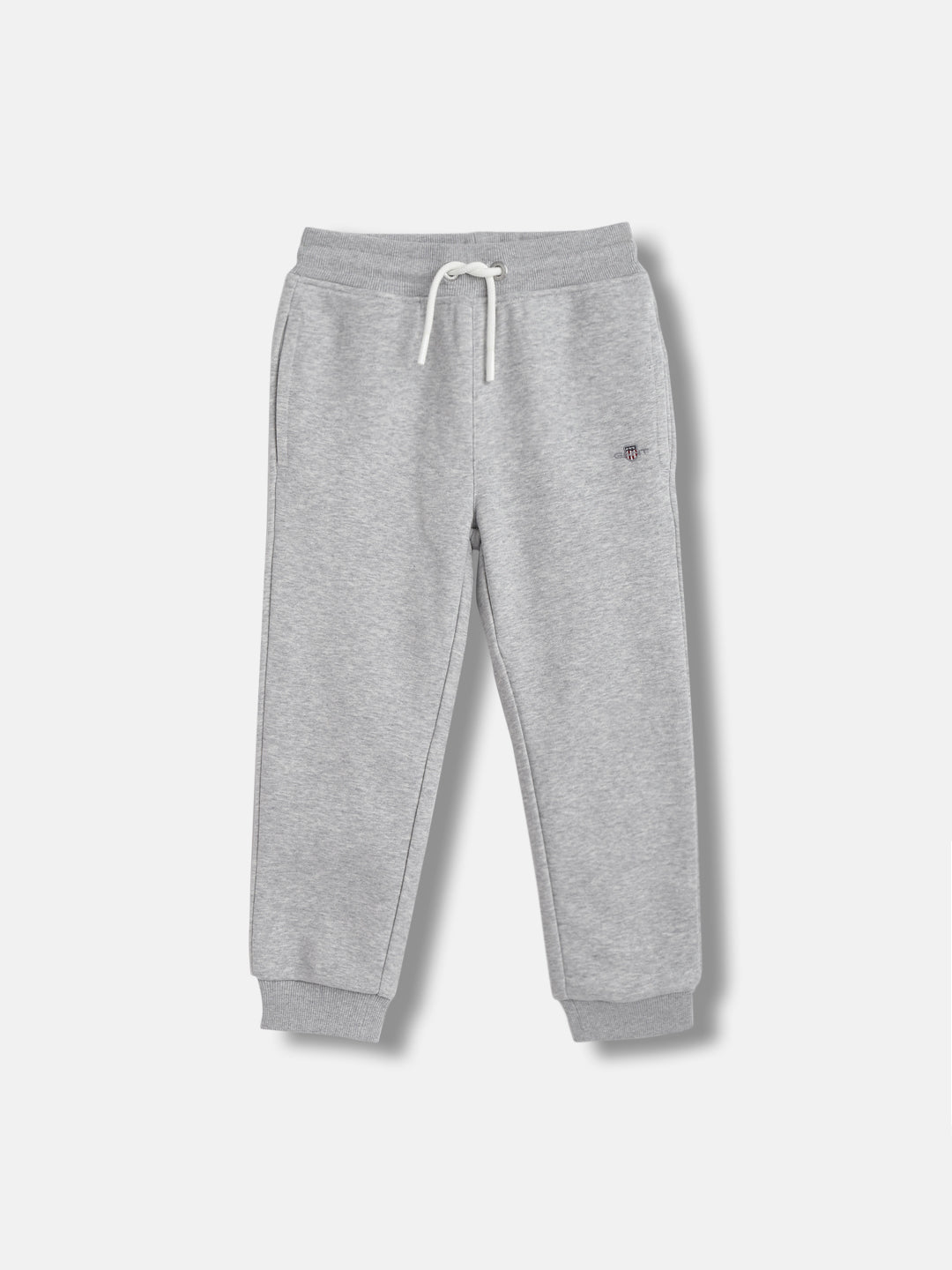 Gant Boys Grey Solid Regular Fit Sweatpant