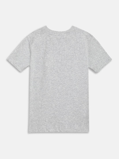 Gant Kids Grey Logo Regular Fit T-Shirt