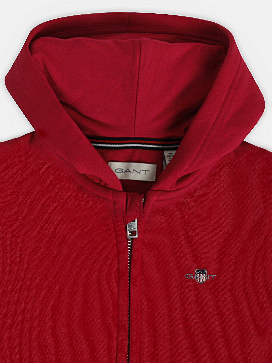 Gant Boys Pink Solid Hooded Sweatshirt