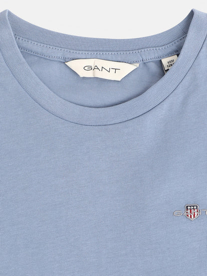 Gant Kids Blue Regular Fit T-Shirt