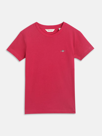 Gant Kids Pink Regular Fit T-Shirt