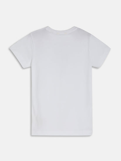 Gant Kids White Logo Regular Fit T-Shirt