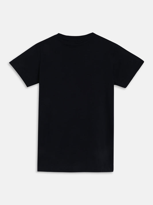 Gant Kids Navy Logo Regular Fit T-Shirt