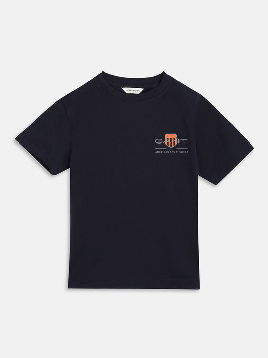 Gant Kids Navy Relaxed Fit T-Shirt