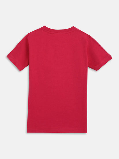 Gant Kids Pink Logo Regular Fit T-Shirt