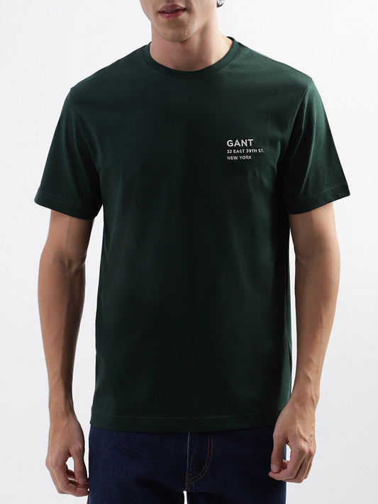 Gant Green Relaxed Fit T-Shirt