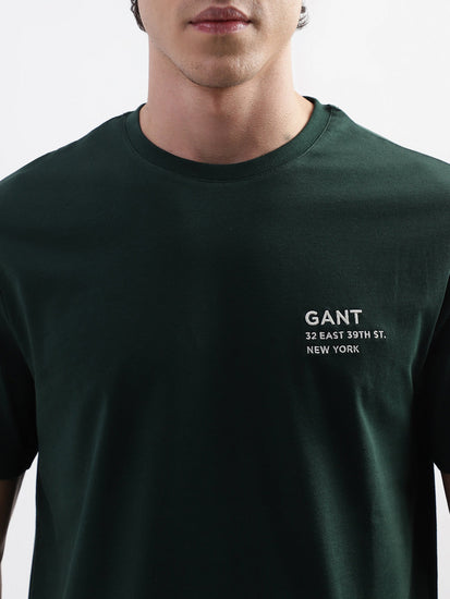 Gant Green Relaxed Fit T-Shirt