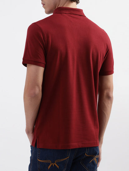 Gant Red Logo Regular Fit Polo T-Shirt