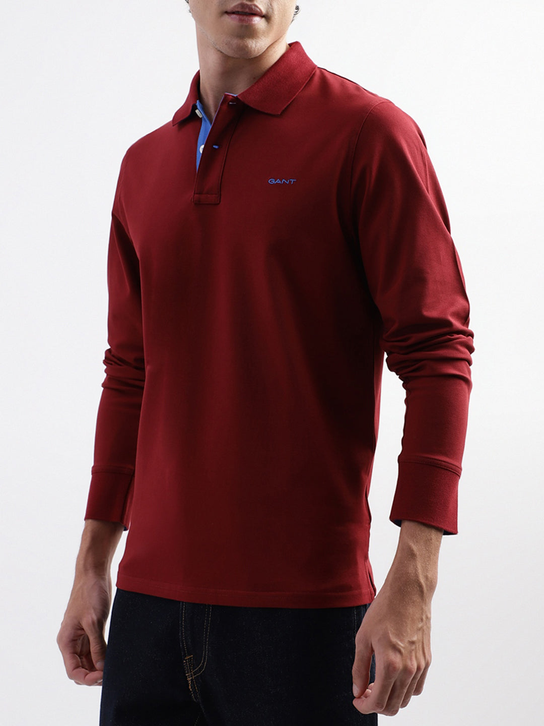 Gant Red Regular Fit Polo T-Shirt