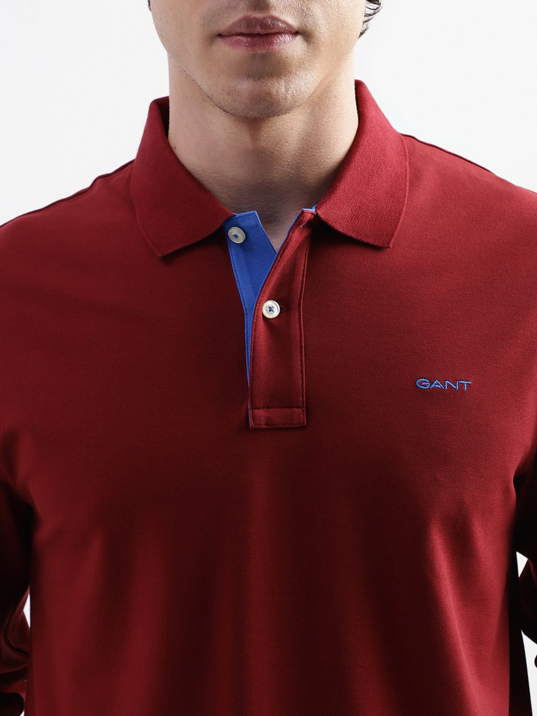 Gant Red Regular Fit Polo T-Shirt