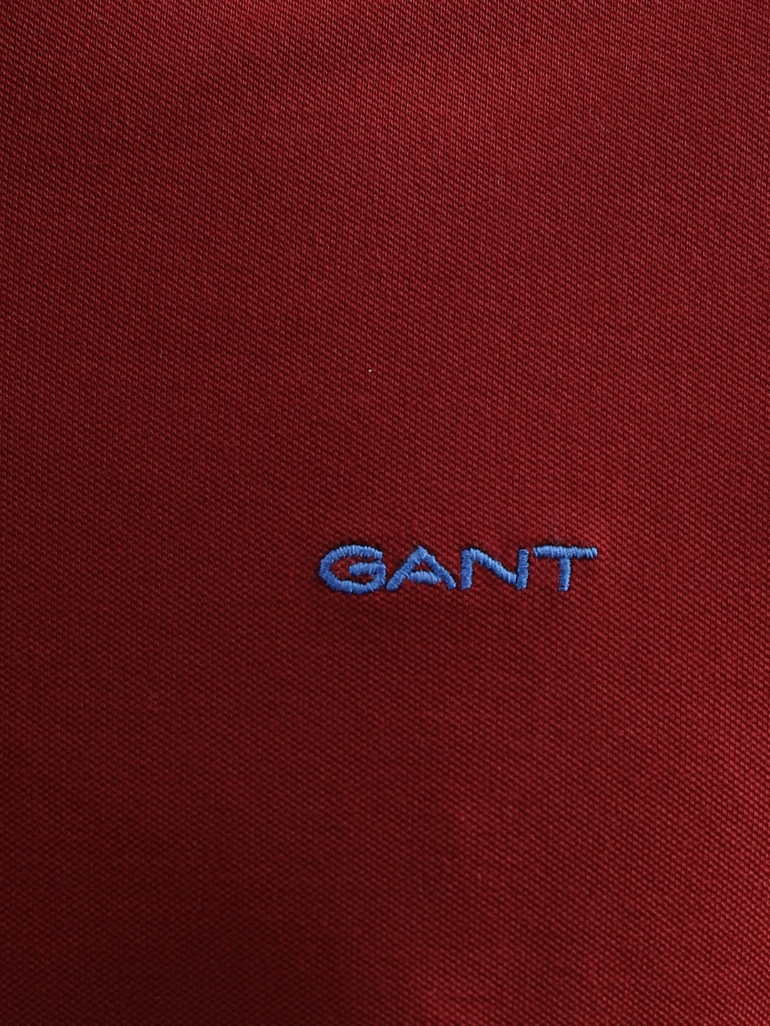 Gant Red Regular Fit Polo T-Shirt