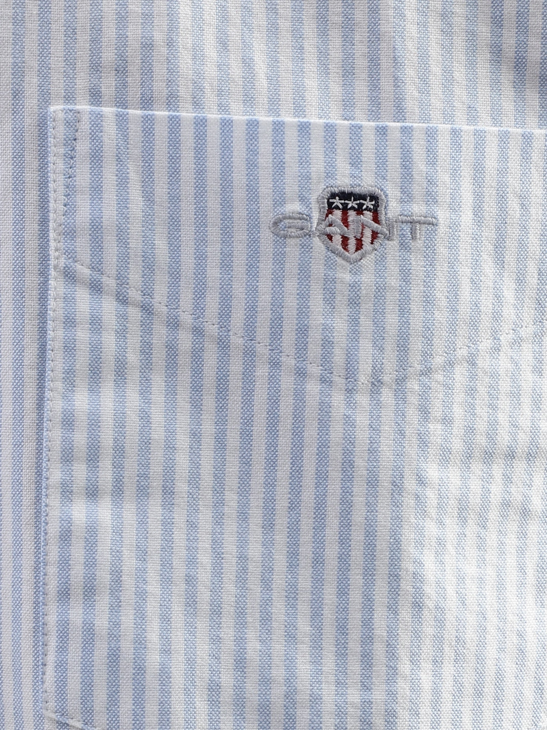 Gant Blue Striped Regular Fit Shirt