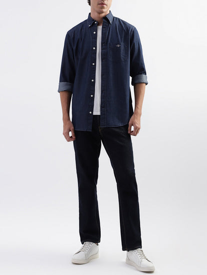 Gant Blue Regular Fit Shirt