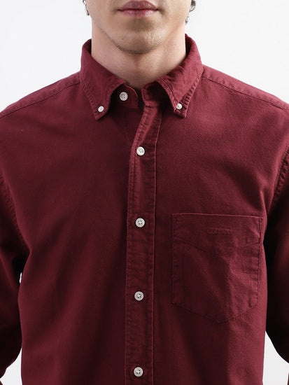 Gant Wine Regular Fit Shirt