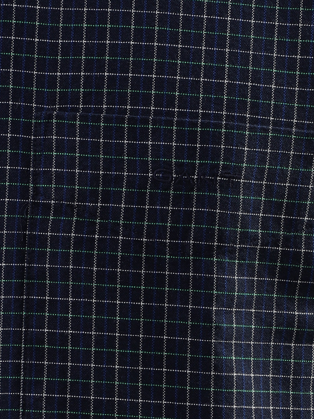 Gant Blue Checked Regular Fit Shirt