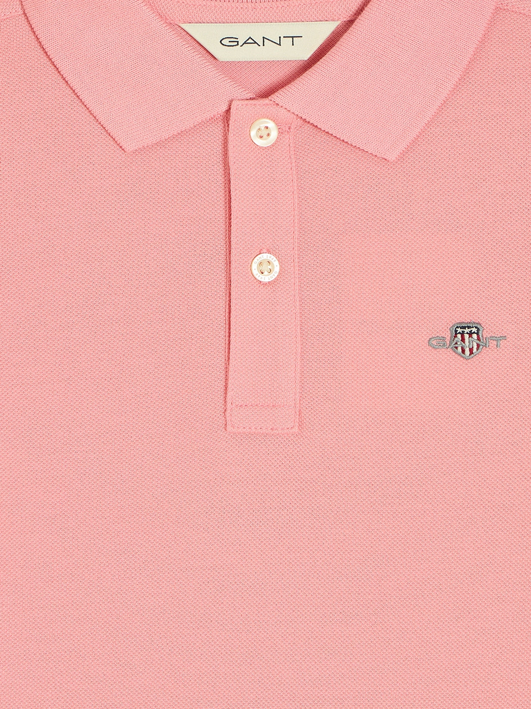 Gant Boys Pink Short Sleeves Polo T-Shirt