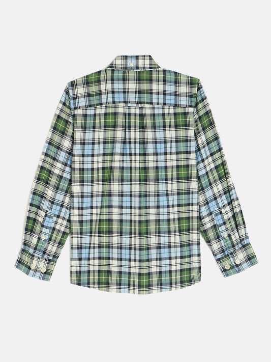 Gant Boys Multicolor Button Down Collar Full Sleeves Shirt