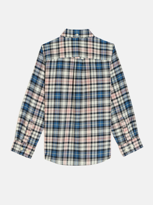 Gant Boys Multicolor Button Down Collar Full Sleeves Shirt