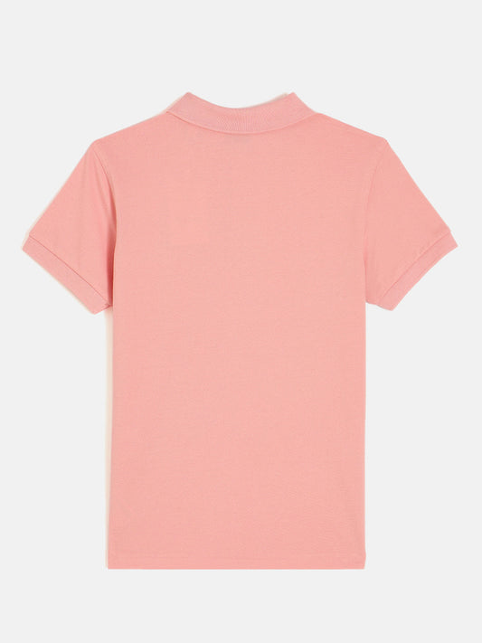 Gant Boys Pink Short Sleeves Polo Tshirt