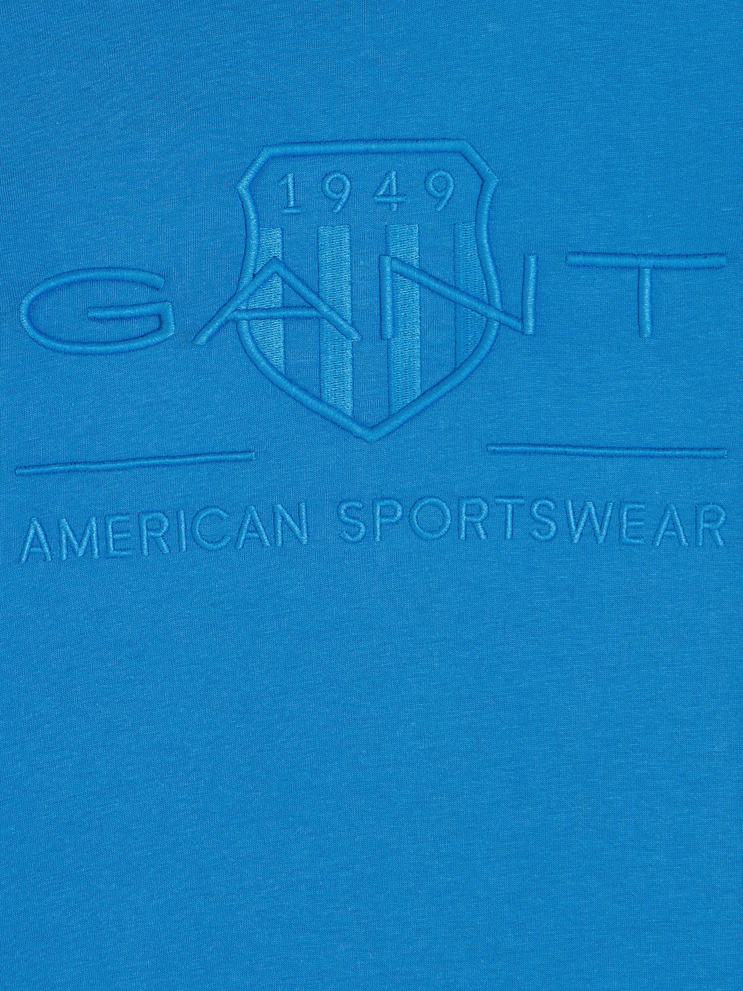 Gant Boys Blue Round Neck Short Sleeves T-Shirt