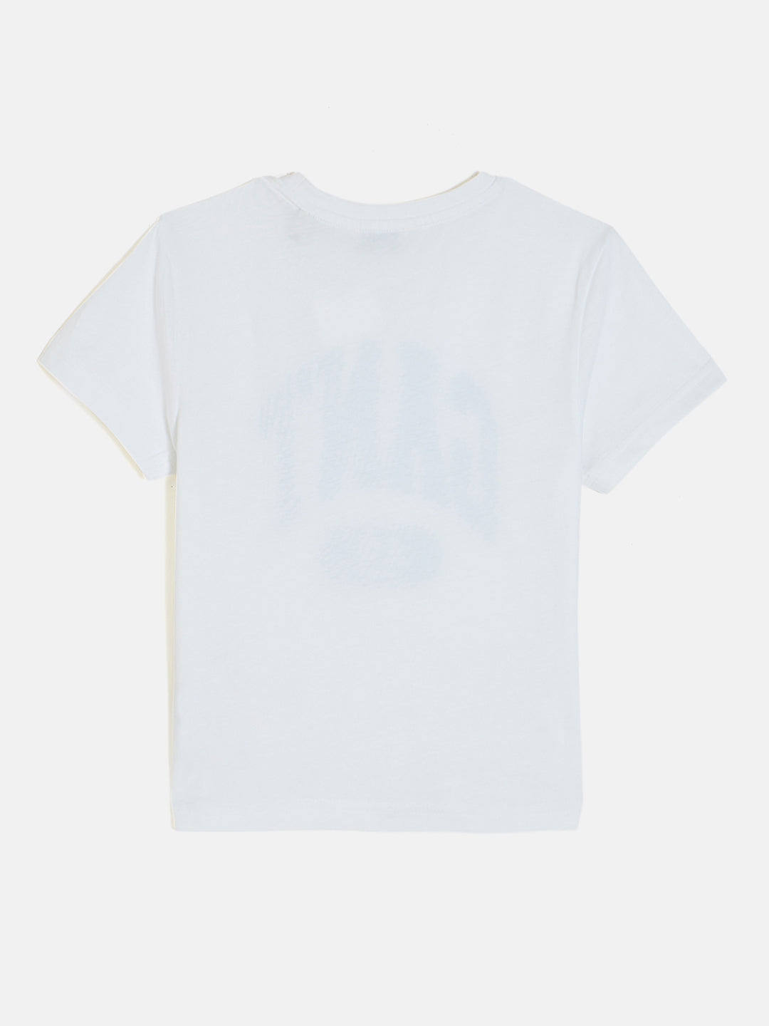 Gant Boys White Round Neck Short Sleeves T-Shirt