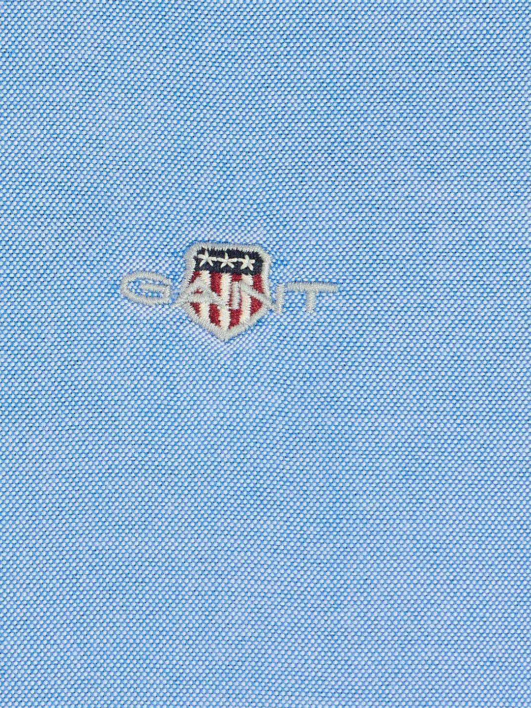 Gant Boys Blue Button Down Collar Full Sleeves Shirt