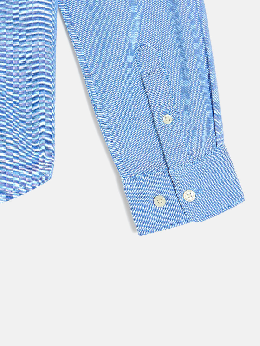 Gant Boys Blue Button Down Collar Full Sleeves Shirt