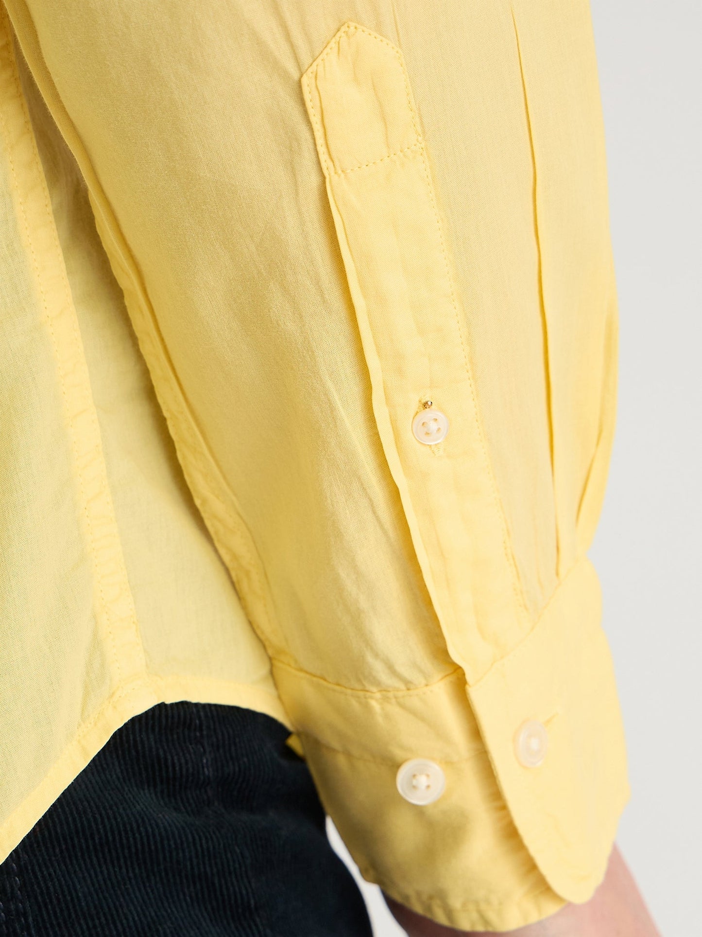 Gant Men Yellow Regular Fit Solid Polo Shirt